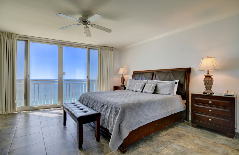 Guest room at Emerald Beach Resort.