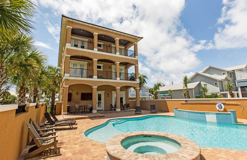 Rental exterior at Southern Vacation Rentals.