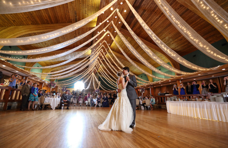 Wedding reception at Oglebay Resort and Conference Center.