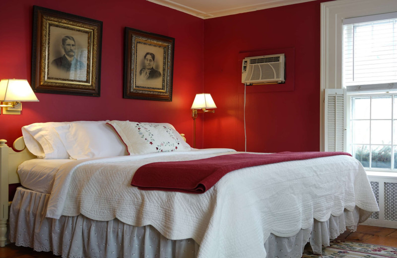 Guest room at The White House Inn.