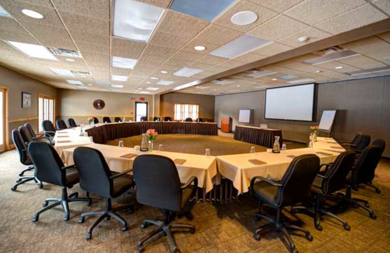 Conference room at Sugar Lake Lodge.