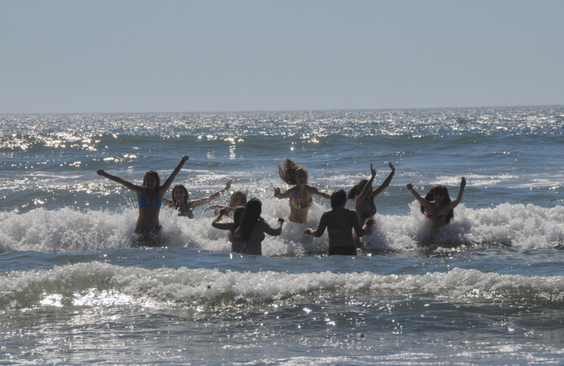 Swimming at Retreats & Reunions R&R House.