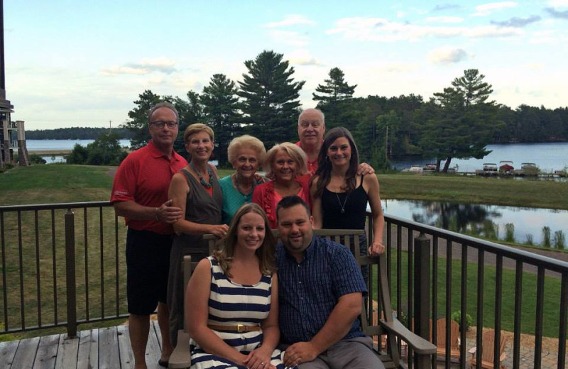 Family reunions at Northernaire Resort.