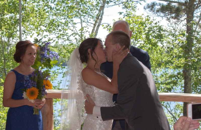 Wedding at Buckhorn on Caribou.