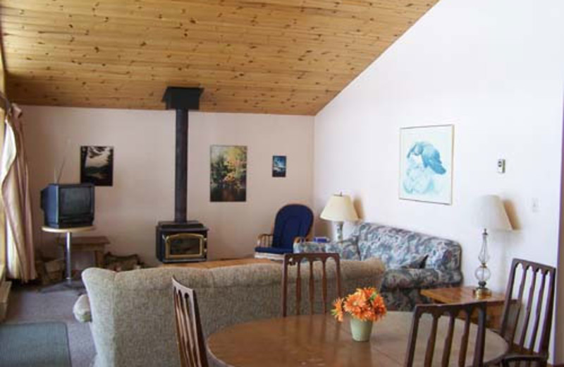 Cabin Interior at Walker Lake Resort