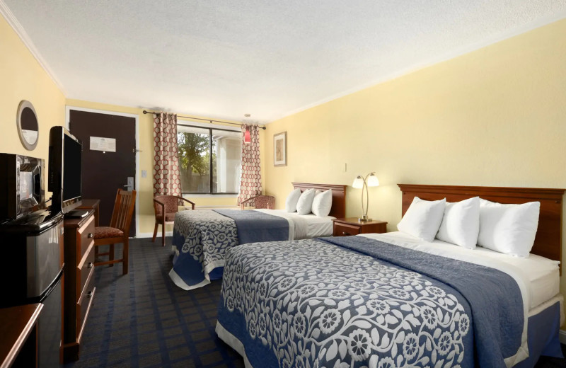 Guest room at Days Inn by Wyndham Bowling Green.