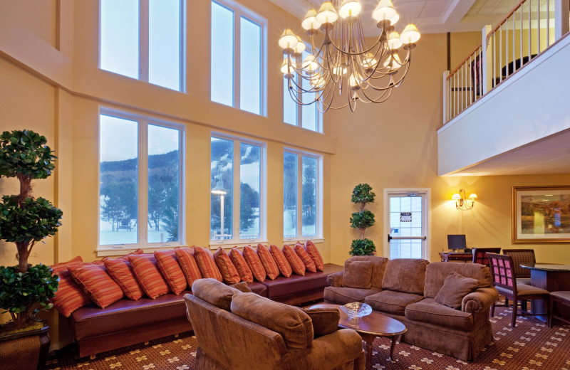 Lobby view at Holiday Inn Club Vacations at Ascutney Mountain Resort.