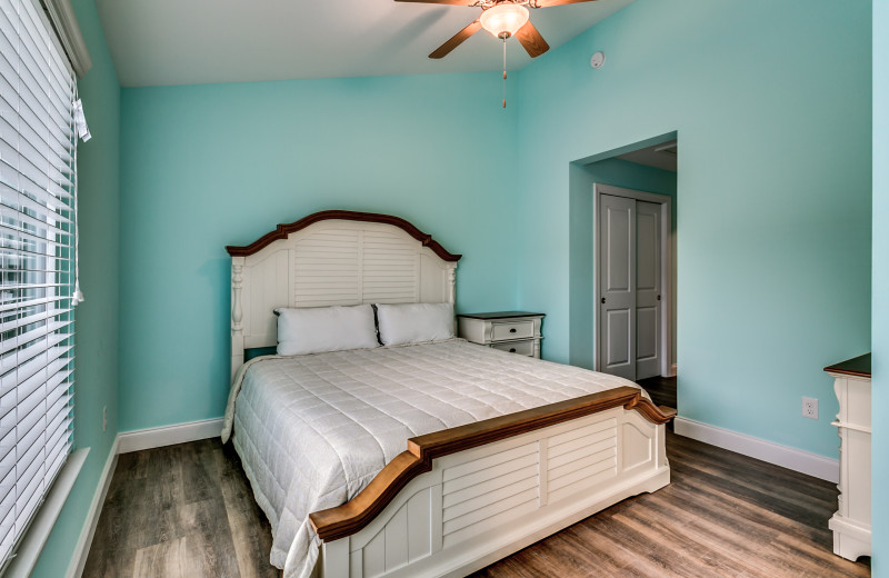 Guest bedroom at Together Resorts.