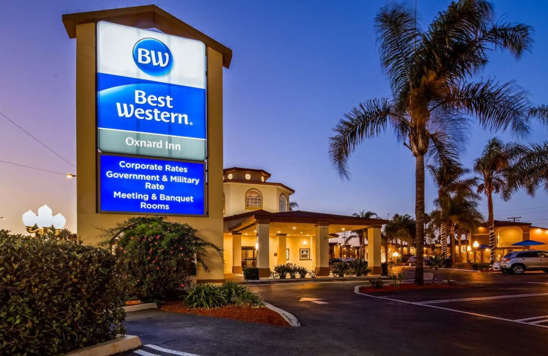 Exterior view of Best Western Oxnard Inn.