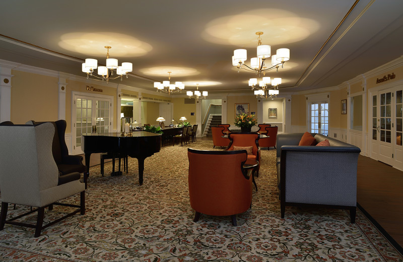 Lobby at The Spa at Norwich Inn.