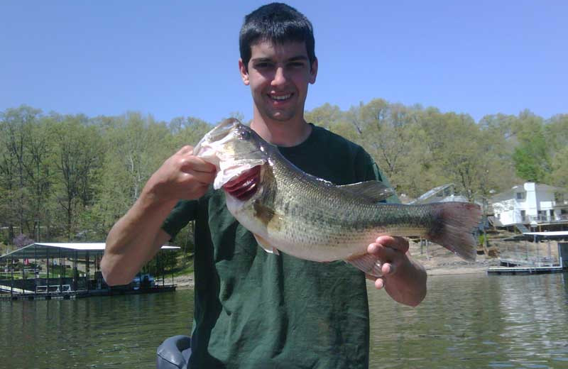 Fishing at Point Randall Resort.