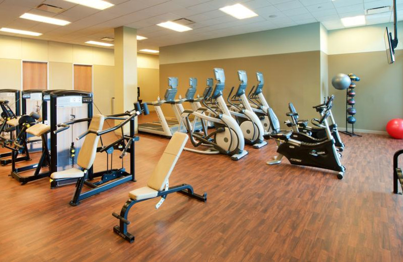 Fitness room at Lakeway Resort and Spa.