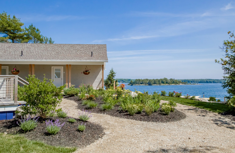 Exterior view of Linekin Bay Resort.