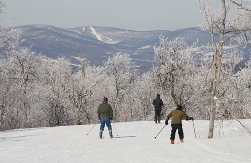 Skiing at The Alpine Inn.