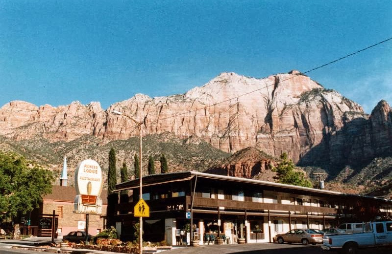 Exterior view of Pioneer Lodge.