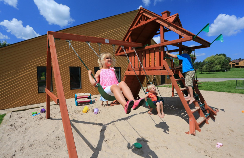 Playground at Trout Creek Vacation Condominiums.