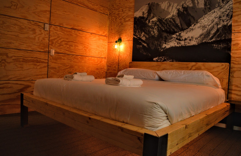 Guest room at Hardscrabble Ranch.