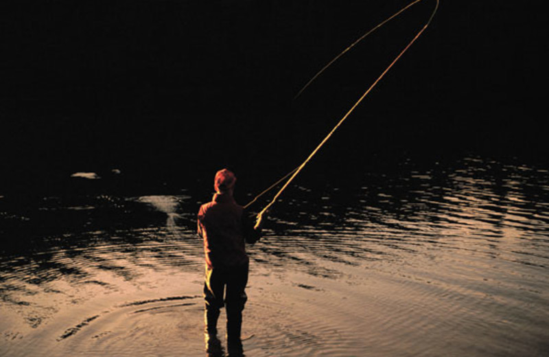 Fishing at The Ranch at Emerald Valley.