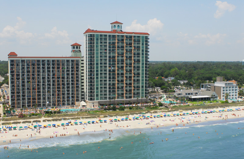 Exterior view of Caribbean Resort & Villas.