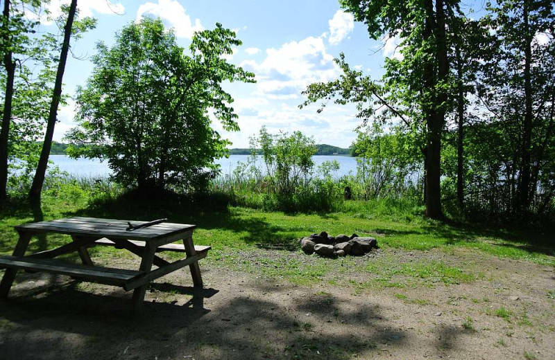 Campground at Galles' Upper Cullen Resort.