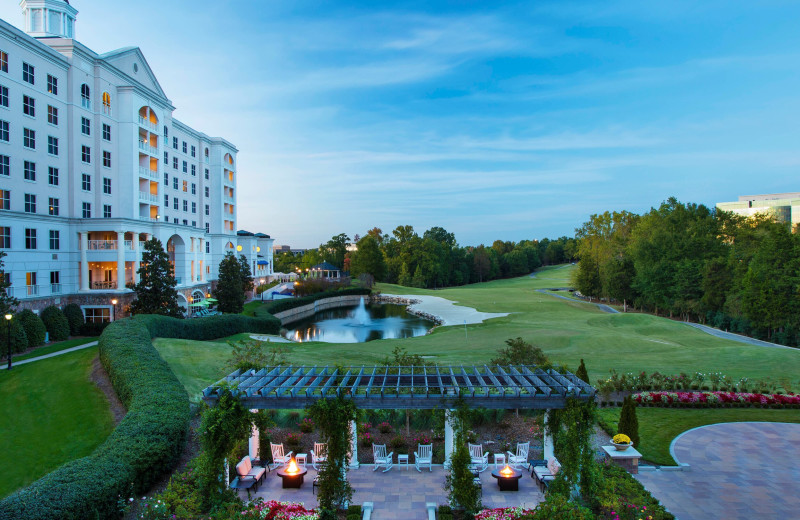 Exterior view of The Ballantyne, Charlotte.