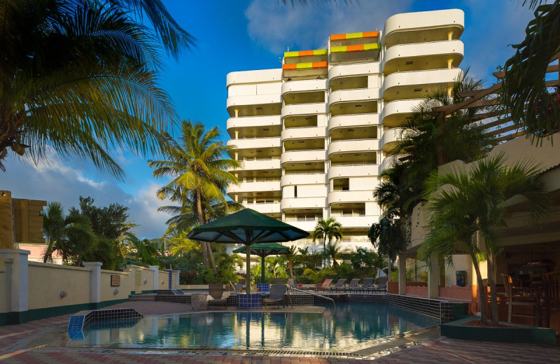 Exterior view of Atrium Resort.