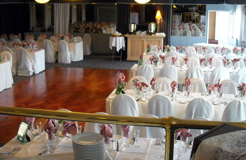Wedding reception at La Tourelle Resort & Spa.