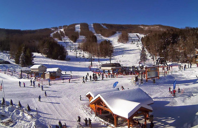 Skiing at Hotel Vienna.