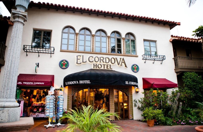 Exterior view of El Cordova Hotel.