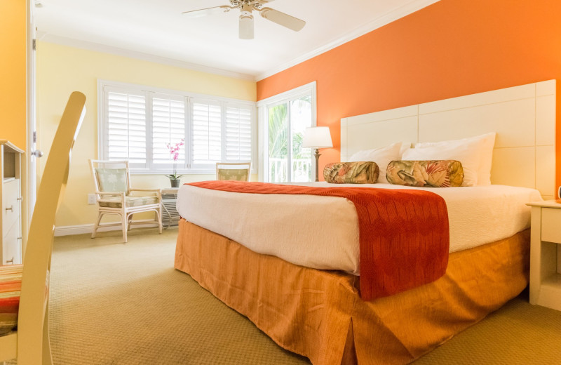 Guest room at Inn At The Beach Resort.