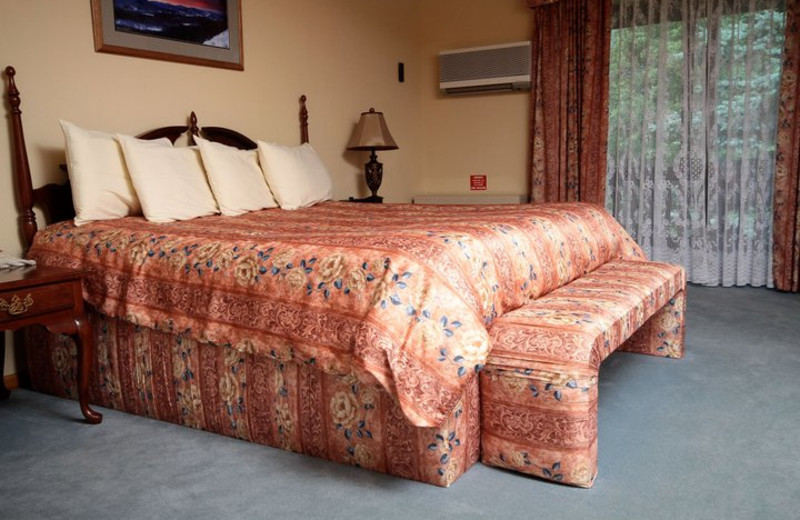Guest room at Hotel Vienna.