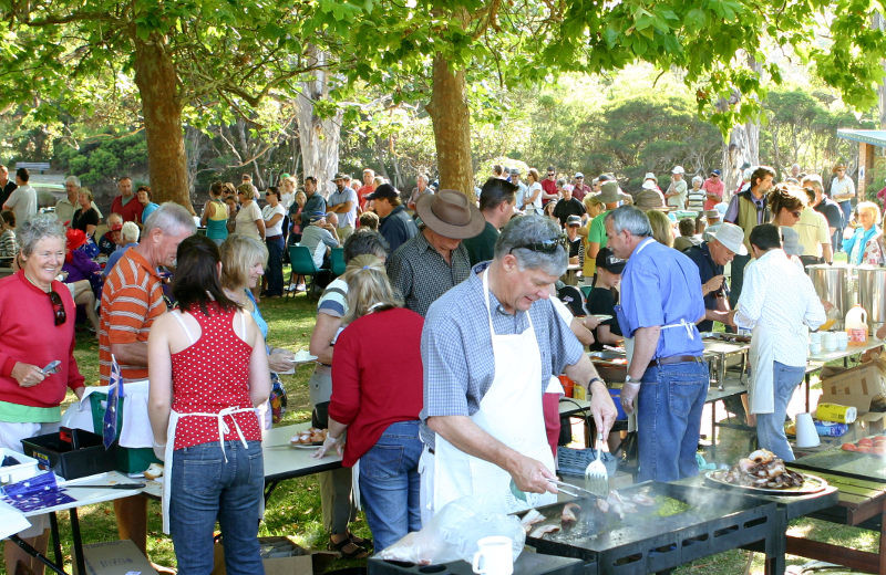 Picnic at Lost Creek Guest Ranch.