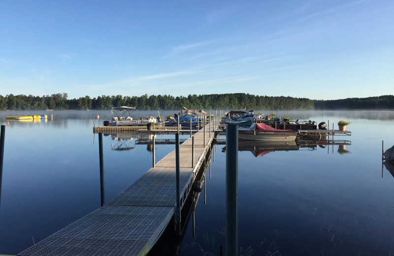 Marina at Pine Beach Resort-Side Lake.