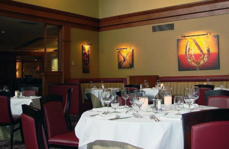 Dining area at Stonehedge Inn and Spa.