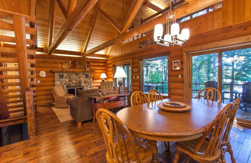 Rental dining room at The Conger Collection.