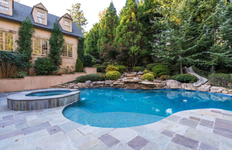 Outdoor pool at Lions Gate Estate.