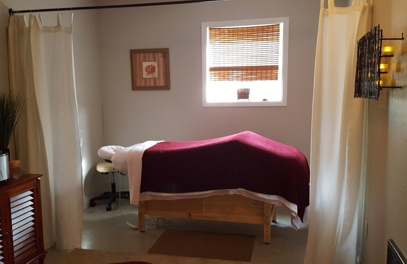 Massage room at Carson Hot Springs Spa and Golf Resort.