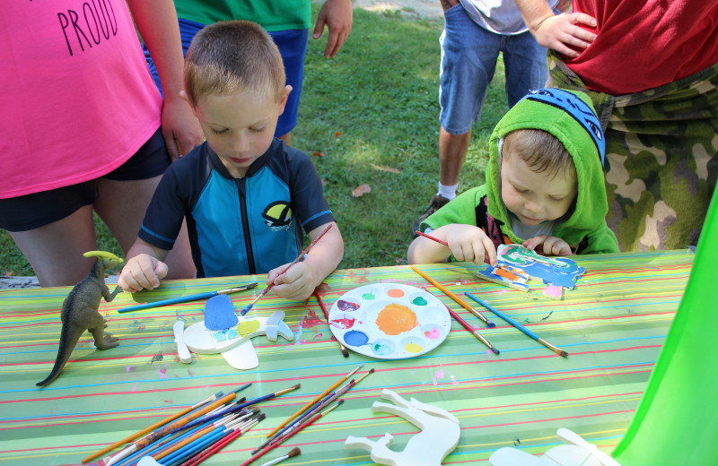 Crafts at Timber Trails Resort.