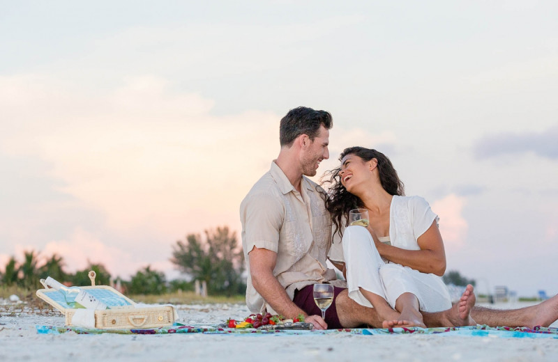 Couple at  The Inns of Sanibel.