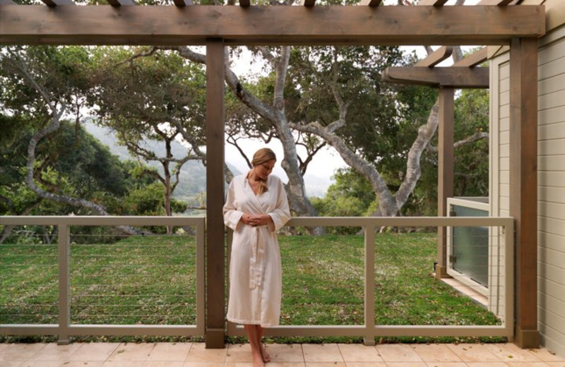 Spa Patio at Carmel Valley Ranch