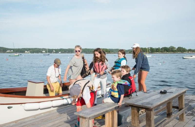 Group at Linekin Bay Resort.