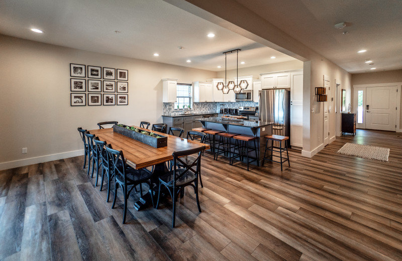 Lodge kitchen at Thousand Hills Golf Resort.
