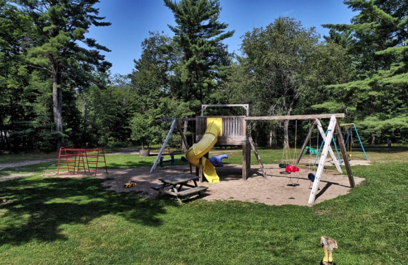 Playground at Great Blue Resorts- Bonnie Lake Resort.
