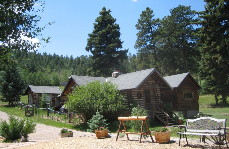 Cabins at Meadow Creek Lodge and Event Center.