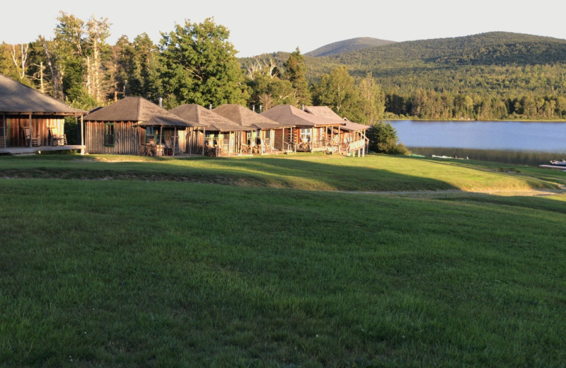 Exterior view of Tim Pond Camps.