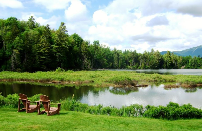 Lake view at Placid Bay Inn.