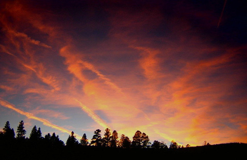 Beautiful Sunset at Retreat at Angel Fire