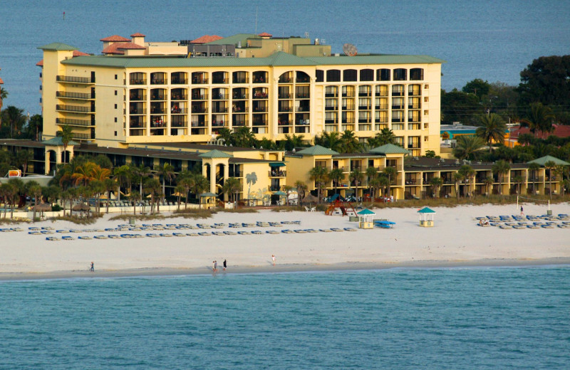 Exterior view of Sirata Beach Resort.