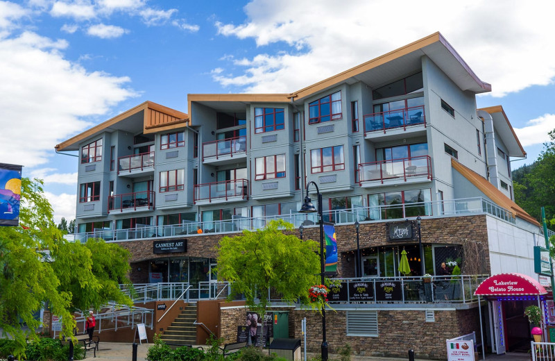 Exterior view of Harrison Beach Hotel.