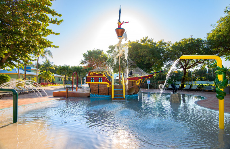 Water park at Hawks Cay Resort.